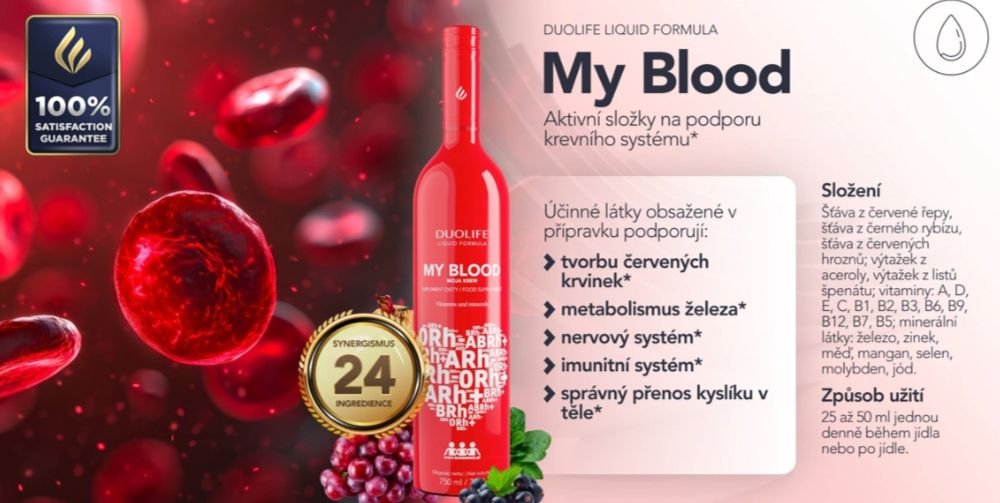 Výživa krve | DUOLIFE.cz