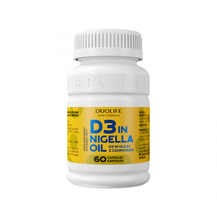 Vitamín D3 v černuchovém oleji
